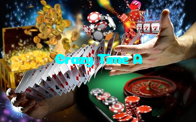 Crazy Time A casino presented on mobile device in Pakistan with slots and live games